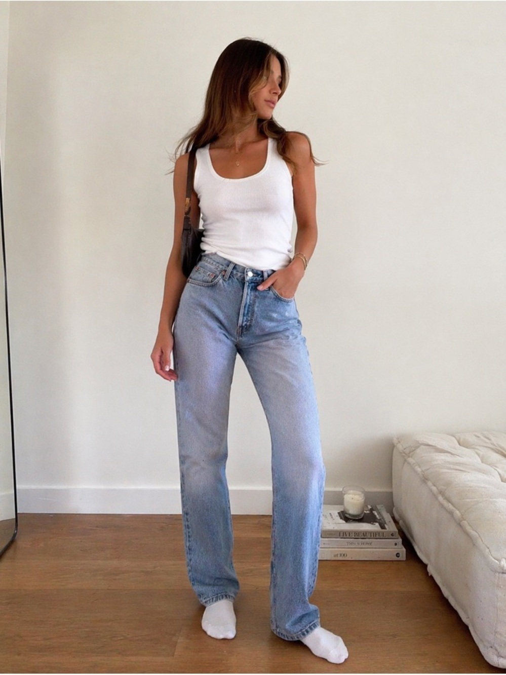 Levi’s 501 ’90s Straight Leg Jeans W28 L32 Light Wash Denim